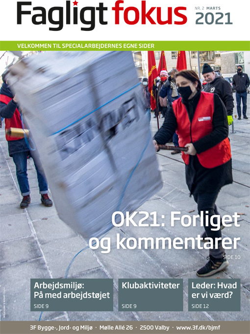 Fagligt Fokus nr. 2 2021 Brancheblad Specialarbejderne