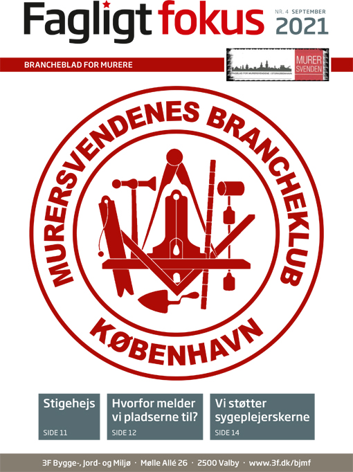 Fagligt Fokus nr. 4 2021 Brancheblad Murersvenden
