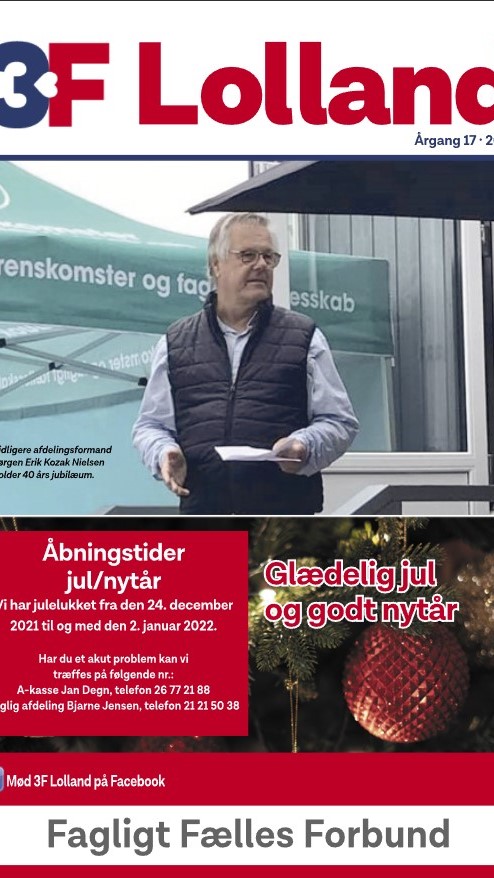 Afdelingsblad december 2021