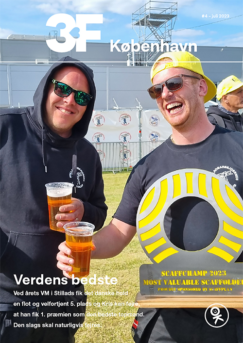 Medlemsblad 3F Koebenhavn nr. 4 juli 2023