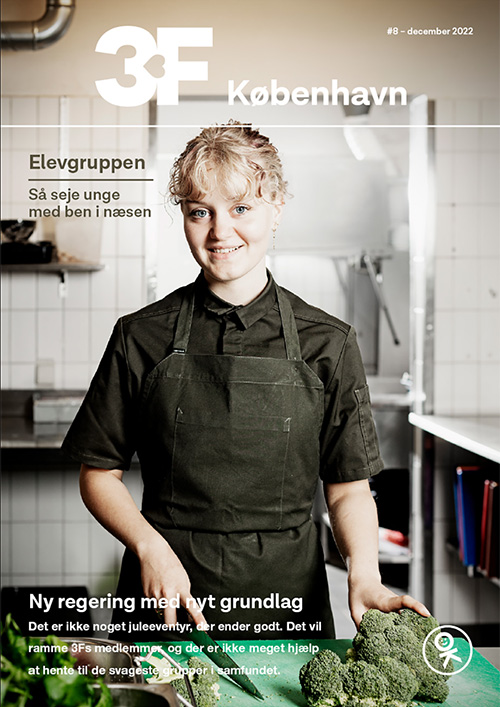 Medlemsblad 3F Koebenhavn nr. 8 december 2022