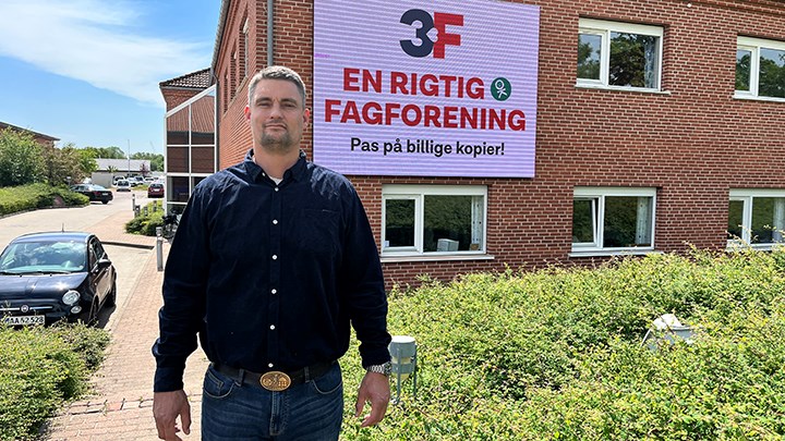 Daniel Dyhrberg genvalgt som formand for 3F Frederiksborg.