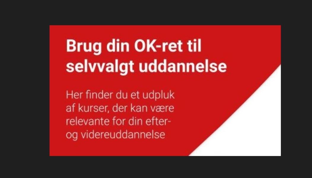 OK-ret til Selvvalgt uddannelse
